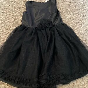 H&M Black Dress with Tulle Skirt